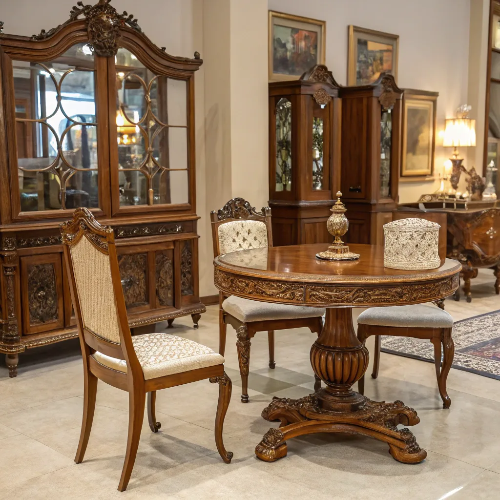 Beautifully restored antique furniture